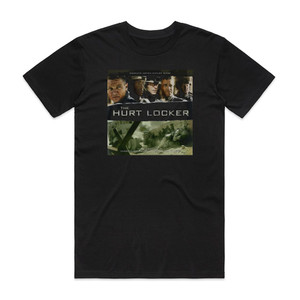 Marco Beltrami The Hurt Locker Album Cover T-Shirt Black Marco Beltrami The Hurt Locker Album Cover T-Shirt Black