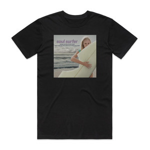 Marco Beltrami Soul Surfer Album Cover T-Shirt Black Marco Beltrami Soul Surfer Album Cover T-Shirt Black