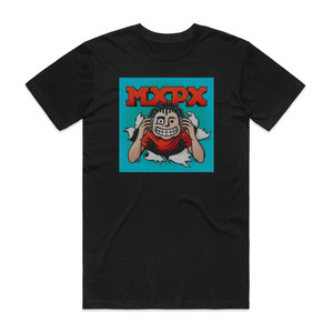 MxPx Mxpx 1 Album Cover T-Shirt Black MxPx Mxpx 1 Album Cover T-Shirt Black