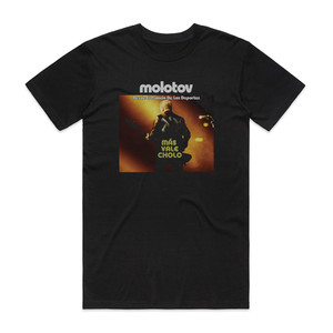 Molotov Ms Vale Cholo Desde El Palacio De Los Deportes Album Cover T-Shirt Black Molotov Ms Vale Cholo Desde El Palacio De Los Deportes Album Cover T-Shirt Black