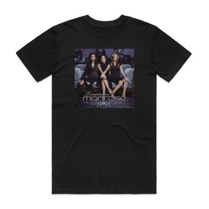 Monrose Temptation Album Cover T-Shirt Black Monrose Temptation Album Cover T-Shirt Black