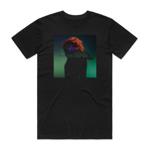 Mylene Farmer Histoires De Album Cover T-Shirt Black Mylene Farmer Histoires De Album Cover T-Shirt Black