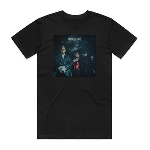 Mono Inc Welcome To Hell Album Cover T-Shirt Black Mono Inc Welcome To Hell Album Cover T-Shirt Black