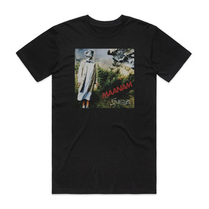 Maanam The Singles Collection 1 Album Cover T-Shirt Black Maanam The Singles Collection 1 Album Cover T-Shirt Black