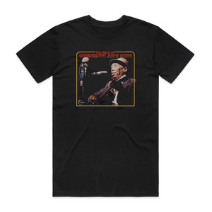 Mississippi John Hurt The Best Of Mississippi John Hurt Album Cover T-Shirt Black