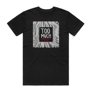 Marshmello Too Much Album Cover T-Shirt Black Marshmello Too Much Album Cover T-Shirt Black
