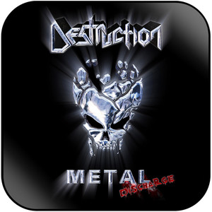 Destruction Metal Discharge Album Cover Sticker Destruction Metal Discharge Album Cover Sticker