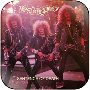Destruction Sentence Of Death Album Cover Sticker Destruction Sentence Of Death Album Cover Sticker