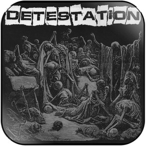 Detestation Detestation Album Cover Sticker