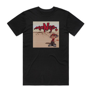 maNga Manga 1 Album Cover T-Shirt Black maNga Manga 1 Album Cover T-Shirt Black