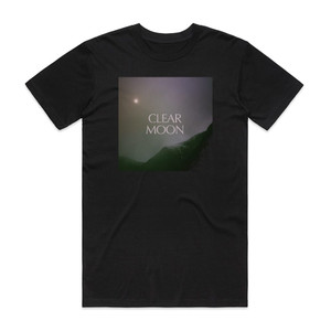 Mount Eerie Clear Moon Album Cover T-Shirt Black