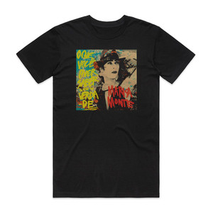 Marisa Monte O Que Voc Quer Saber De Verdade Album Cover T-Shirt Black Marisa Monte O Que Voc Quer Saber De Verdade Album Cover T-Shirt Black