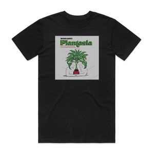 Mort Garson Mother Earths Plantasia Album Cover T-Shirt Black Mort Garson Mother Earths Plantasia Album Cover T-Shirt Black