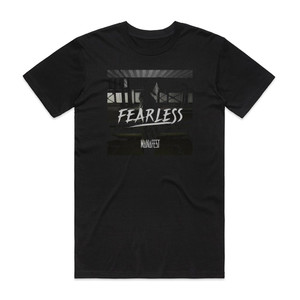 Manafest Fearless Album Cover T-Shirt Black Manafest Fearless Album Cover T-Shirt Black