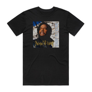 Maxi Priest Easy To Love Album Cover T-Shirt Black Maxi Priest Easy To Love Album Cover T-Shirt Black
