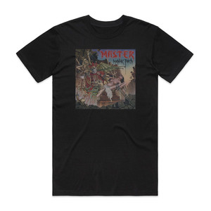Master Maniac Party 1 Album Cover T-Shirt Black