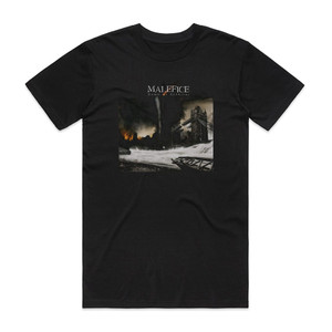 Malefice Dawn Of Reprisal 1 Album Cover T-Shirt Black Malefice Dawn Of Reprisal 1 Album Cover T-Shirt Black