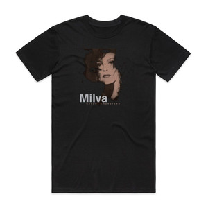 Milva Gefhl Und Verstand Album Cover T-Shirt Black Milva Gefhl Und Verstand Album Cover T-Shirt Black