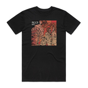 Macaco Bong Artista Igual Pedreiro Album Cover T-Shirt Black Macaco Bong Artista Igual Pedreiro Album Cover T-Shirt Black