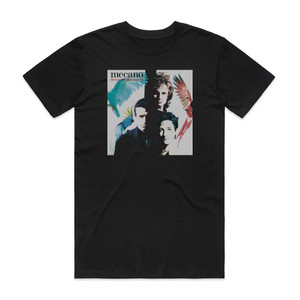 Mecano Descanso Dominical Album Cover T-Shirt Black Mecano Descanso Dominical Album Cover T-Shirt Black