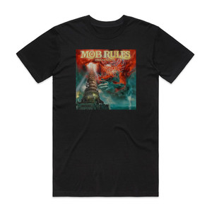 Mob Rules Ethnolution Ad Album Cover T-Shirt Black Mob Rules Ethnolution Ad Album Cover T-Shirt Black