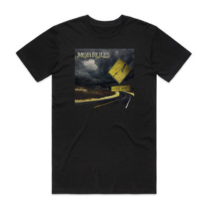 Mob Rules Astral Hand Album Cover T-Shirt Black