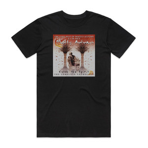 Mostly Autumn Catch The Spirit Album Cover T-Shirt Black Mostly Autumn Catch The Spirit Album Cover T-Shirt Black