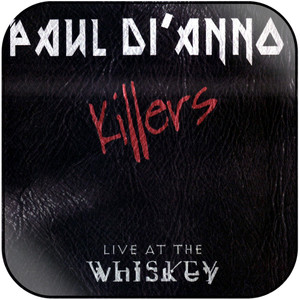 Paul DiAnno and KIllers Live At The Whiskey Album Cover Sticker Paul DiAnno and KIllers Live At The Whiskey Album Cover Sticker