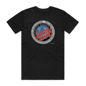 Manfred Mann Earth Band The Best Of Manfred Manns Earth Band Re Mastered Volume Ii Album Cover T-Shirt Black