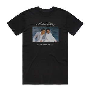 Modern Talking Sexy Sexy Lover Album Cover T-Shirt Black Modern Talking Sexy Sexy Lover Album Cover T-Shirt Black