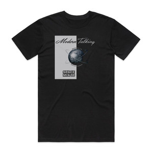 Modern Talking Space Mix 98 1 Album Cover T-Shirt Black Modern Talking Space Mix 98 1 Album Cover T-Shirt Black