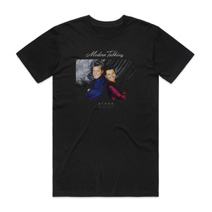 Modern Talking Alone The 8Th Album Album Cover T-Shirt Black Modern Talking Alone The 8Th Album Album Cover T-Shirt Black