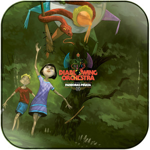 Diablo Swing Orchestra Pandoras Piata Album Cover Sticker Diablo Swing Orchestra Pandoras Piata Album Cover Sticker