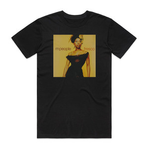 M People Fresco Album Cover T-Shirt Black M People Fresco Album Cover T-Shirt Black