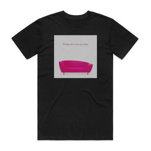 M People Dont Look Any Further Album Cover T-Shirt Black M People Dont Look Any Further Album Cover T-Shirt Black