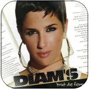 Diams Brut De Femme Album Cover Sticker
