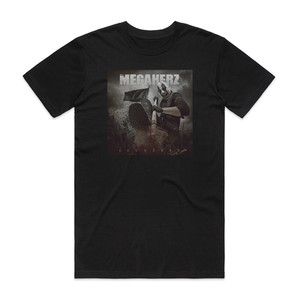 Megaherz Erdwrts Album Cover T-Shirt Black Megaherz Erdwrts Album Cover T-Shirt Black
