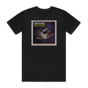 Michael Sembello Gremlinsmega Madness Album Cover T-Shirt Black