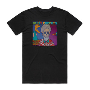 Meat Puppets Rat Farm Album Cover T-Shirt Black Meat Puppets Rat Farm Album Cover T-Shirt Black