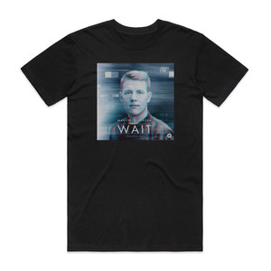 Martin Jensen Wait Album Cover T-Shirt Black Martin Jensen Wait Album Cover T-Shirt Black