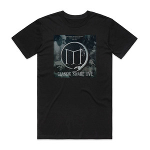 M3 Classic Snake Live Album Cover T-Shirt White