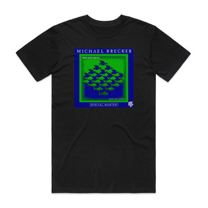 Michael Brecker Now You See It Now You Dont Album Cover T-Shirt Black Michael Brecker Now You See It Now You Dont Album Cover T-Shirt Black