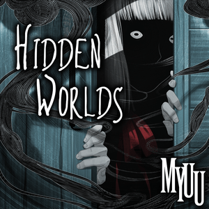 Myuu Hidden Worlds Album Cover T-Shirt Black Myuu Hidden Worlds Album Cover T-Shirt Black