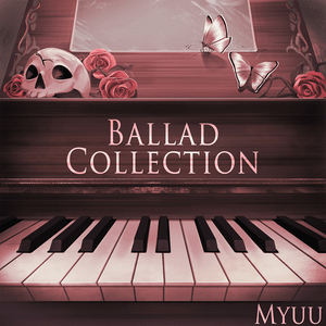 Myuu Ballad Collection Album Cover T-Shirt Black Myuu Ballad Collection Album Cover T-Shirt Black