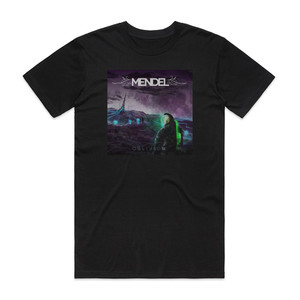 Mendel Oblivion Album Cover T-Shirt Black Mendel Oblivion Album Cover T-Shirt Black
