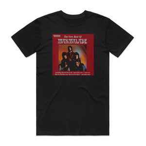 Marmalade The Very Best Of The Marmalade Album Cover T-Shirt Black Marmalade The Very Best Of The Marmalade Album Cover T-Shirt Black