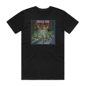 Manilla Road Atlantis Rising Album Cover T-Shirt Black Manilla Road Atlantis Rising Album Cover T-Shirt Black