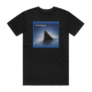 Malpractice Frozen Album Cover T-Shirt Black Malpractice Frozen Album Cover T-Shirt Black