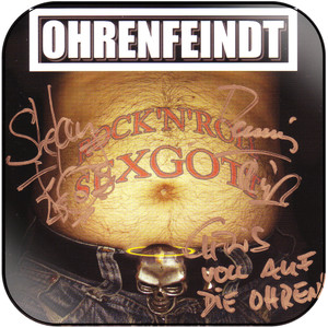 Ohrenfeindt Rock N Roll Sexgott Album Cover Sticker Ohrenfeindt Rock N Roll Sexgott Album Cover Sticker