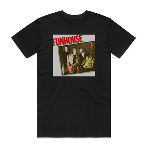 Marius Mullers Funhouse Funhouse Album Cover T-Shirt Black Marius Mullers Funhouse Funhouse Album Cover T-Shirt Black